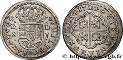 ESPAGNE 2 Reales au nom de Philippe V 1722 Séville