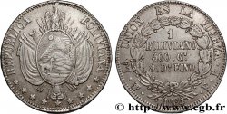 BOLIVIEN 1 Boliviano 1864 Potosi