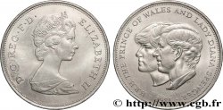 UNITED KINGDOM 25 New Pence (1 Crown) mariage du Prince de Galles et de Lady Diana Spencer 1981 