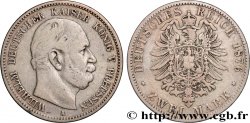 ALEMANIA - PRUSIA 2 Mark Guillaume Ier 1876 Berlin