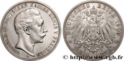 ALEMANIA - PRUSIA 3 Mark Guillaume II 1909 Berlin