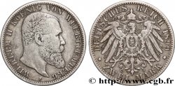 DEUTSCHLAND - WÜRTTEMBERG 2 Mark Guillaume II 1899 Stuttgart