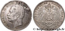 ALLEMAGNE - BADE 3 Mark Frédéric II 1914 Karlsruhe