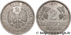 GERMANY 2 Mark aigle 1951 Munich - D