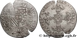 PAYS-BAS ESPAGNOLS - COMTÉ DE HAINAUT - PHILIPPE II D ESPAGNE Vingtième d’écu  1582 Mons