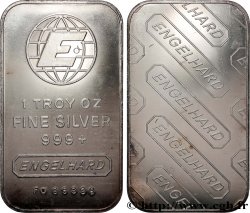 SILBER-INVESTMENT Lingotin de 1 once - ARGENT 999 - Engelhard n.d. s.l.