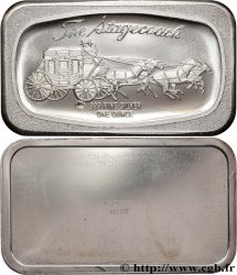 SILBER-INVESTMENT Lingotin de 1 once - ARGENT 999 - The StageCoach n.d. s.l.