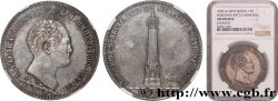 RUSSIE - NICOLAS Ier 1 1/2 Rouble commémoratif pour le monument d Alexandre Ier 1839 Saint-Pétersbourg SUP NGC
