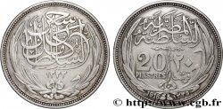 EGIPTO 20 Piastres frappe au nom de Hussein Kamal Pacha AH1333 1916 Paris