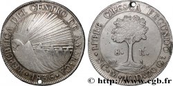 COSTA RICA - RÉPUBLIQUE DE L AMÉRIQUE CENTRALE 8 reales 1836 Guatemala TTB 
