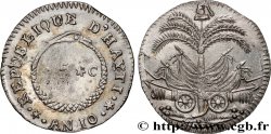 HAITI 25 Centimes an 10 (1816)  AU 