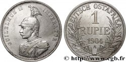 GERMAN EAST AFRICA - WILLIAM II 1 Rupie (Roupie) Guillaume II 1904 Berlin