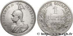 GERMAN EAST AFRICA - WILLIAM II 1 Rupie (Roupie) Guillaume II 1906 Berlin