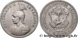 DEUTSCH-OSTAFRIKA 1/2 Roupie Guillaume II 1897 Berlin