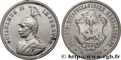 GERMAN EAST AFRICA 1/4 Roupie Guillaume II  1898 Berlin