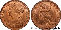 ROYAUME-UNI 1 Penny Victoria “Bun Head” 1860 