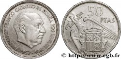 ESPAGNE 50 Pesetas Francisco Franco (60 dans l’étoile) 1957 Madrid