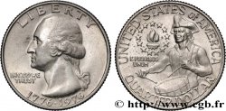 ÉTATS-UNIS D AMÉRIQUE 1/4 Dollar Bicentenaire de la Révolution 1976 Philadelphie