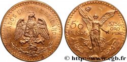 OR, PALLADIUM ET PLATINE INVESTISSEMENT 50 Pesos or 1947 Mexico SPL 