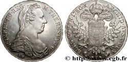 AUTRICHE 1 Thaler (REFRAPPE) Marie-Thérèse 1780 Vienne