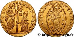 ITALY - VENICE - LUDOVICO MANIN (120th doge) Zecchino (Sequin) n.d. Venise AU 