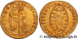 ITALY - VENICE - ALVISE IV MOCENIGO (118th doge) 1 Zecchino (Sequin) n.d. Venise AU 