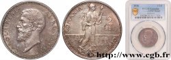ROUMANIE 2 Lei Charles Ier 1910  SPL PCGS