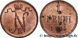FINLANDE 1 Penni Tsar Nicolas II 1915  SUP 