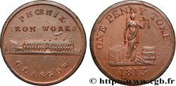 ÉCOSSE 1 Penny token Glasgow 1813 