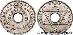 AFRIQUE OCCIDENTALE BRITANNIQUE 1/2 Penny Georges VI 1949 Heaton - H