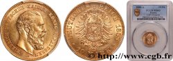 GERMANY - PRUSSIA 10 Mark Frédéric III  1888 Berlin