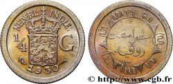 INDES NEERLANDAISES 1/4 Gulden 1930 