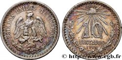 MEXIQUE 10 Centavos 1919 Mexico