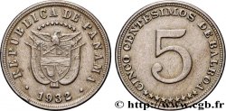 PANAMA 5 Centesimos 1932 