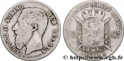 BELGIQUE 50 Centiemen (Centimes) Léopold II légende flamande 1899 