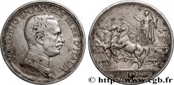 ITALIE 2 Lire Victor Emmanuel III 1915 Rome TTB 