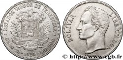 VENEZUELA 5 Bolivares Simon Bolivar 1926 Philadelphie