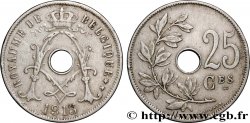 BELGIO 25 Centimes Albert Ier 1913 