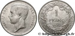 BELGIQUE 1 Franc Albert Ier légende française 1914 