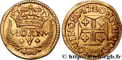 PORTUGAL - ROYAUME DE PORTUGAL - JEAN V 400 Réis Jean V 1720 Lisbonne TTB+ 