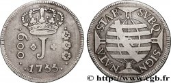 BRÉSIL 600 Reis Joseph Ier 1755 Rio de Janeiro