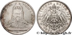 ALLEMAGNE - SAXE 3 Mark ‘Monument de la Bataille des Nations’  1913 Dresde