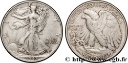 STATI UNITI D AMERICA 1/2 Dollar Walking Liberty 1943 Philadelphie