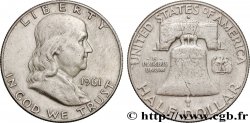 STATI UNITI D AMERICA 1/2 Dollar Benjamin Franklin 1961 Denver