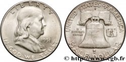 STATI UNITI D AMERICA 1/2 Dollar Benjamin Franklin 1951 San Francisco