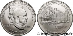 ÉTATS-UNIS D AMÉRIQUE 1 Dollar Proof centenaire de la naissance d’Eisenhower 1990 Philadelphie