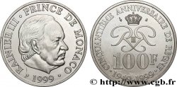 MONACO - FÜRSTENTUM MONACO - RAINIER III. 100 Francs Rainier III 50e anniversaire de règne 1999 Paris