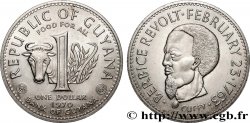 GUYANA 1 Dollar FAO portrait de l’esclave Cuffy 1970 