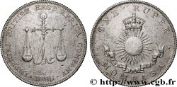 MOMBASA 1 Rupee 1888 Heaton