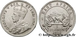 AFRIQUE DE L EST  ET OUGANDA - PROTECTORATS 1 Florin Georges V 1920 British Royal Mint TTB 